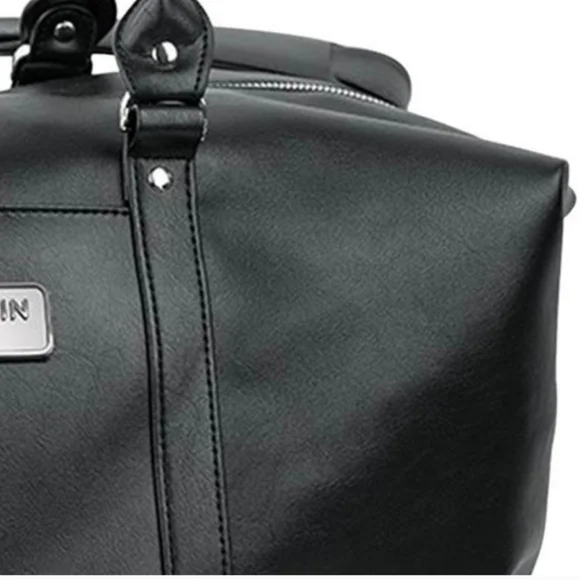 Michel Germain Vegan Leather Weekend Duffle Bag NWT - Picture 6 of 11